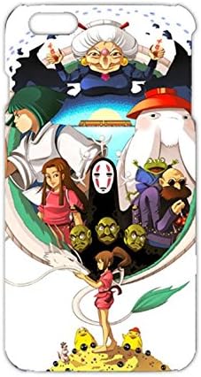 iPhone 6 Plus/6s Plus 5.5 Inch Cover,Studio Ghibli Anime Spirited Away Phone Case Unique Colorful 3D Case Cover Spirited Away Cartoon Design