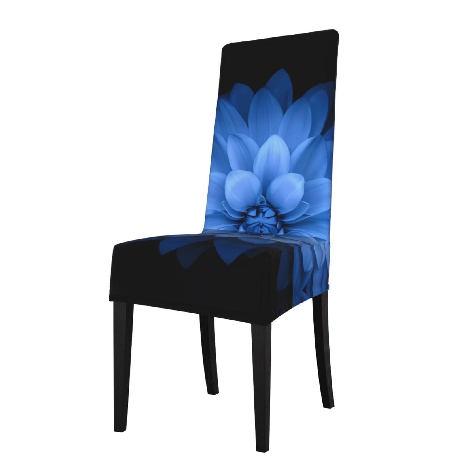 YYHWHJDE Lotus Prints Protection Cover for Dining Chair – Stretchable Slipcovers for a Refreshing Dining Room Makeover