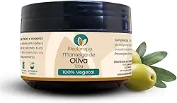 Manteiga de Oliva 100% vegetal - uso capilar e corporal (120g)