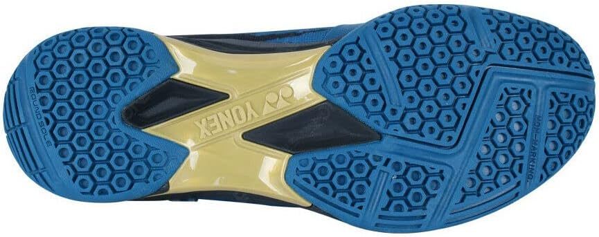 Miniatura 3 de YONEX Power Cushion Cascade Drive - Zapatos de bádminton (azul azuladodorado) (7.5), Azul verdosodorado., 7.5