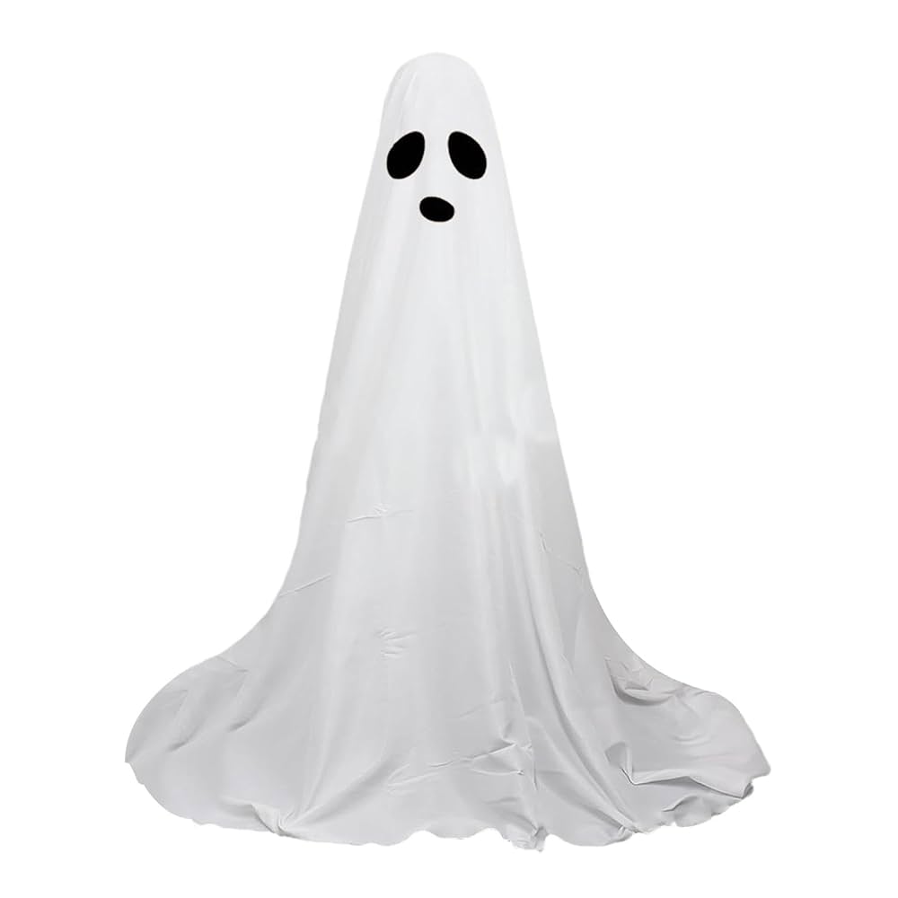 Amazon.co.jp: ハロウィン ライト付き白い布の幽霊、ハロウィン