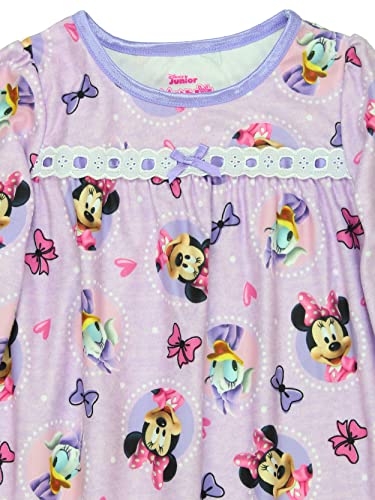 Disney Minnie Mouse Toddler Girls Granny Gown Nightgown3