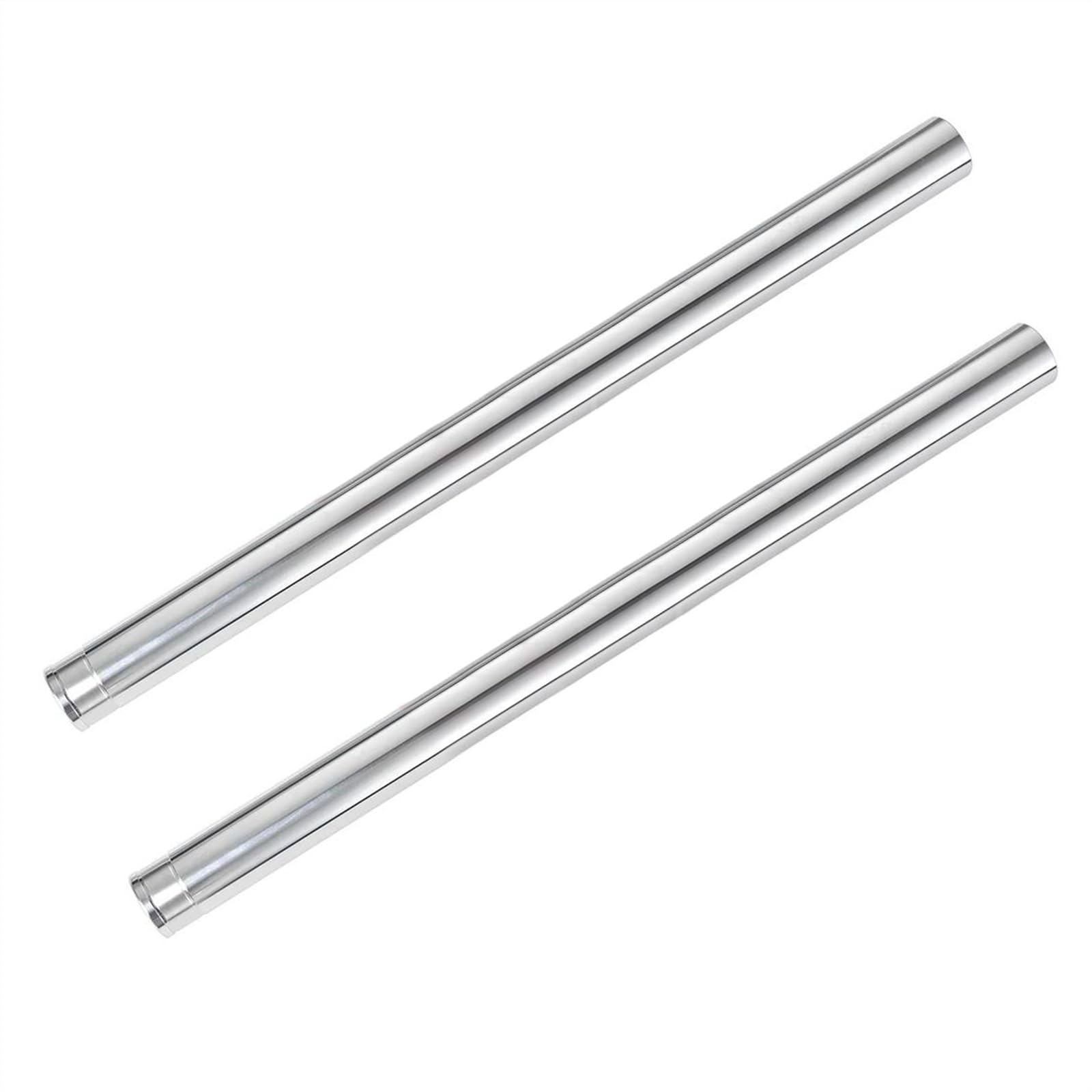 Xzkhchco One Color Front Inner Fork Tubes Pipes For Yamaha Fz6r Fz-6R Xj6 2016-2017 Brake Suspension Legs Silver Pair 41X590mm B40-23110-00