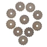 10 Stück Antike Kupfer Unterlegscheiben, 0,6cm Loch
