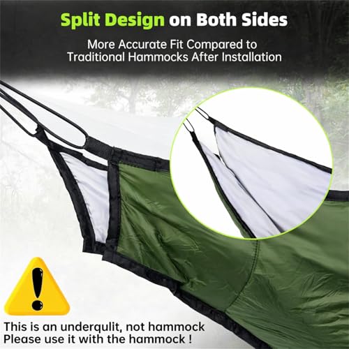 Image of Camping Hammock Underquilt - Full Length Lightweight Warm Quilt