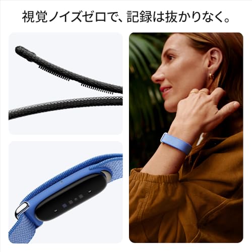 Image of Google Fitbit Air - Screenless Activity Tracker with Fitness, Heart Rate, and Sleep Tracking - Personalized AI-Powered Coaching - Up to 7 Days' Battery Life - Works with iOS and Android - Lavender