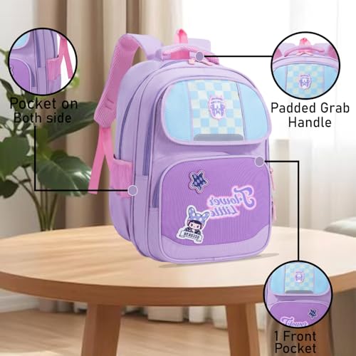 Image of Tinytot 22 Litre 17-Inch Waterproof Large School Bag for Boys & Girls, Kids School Bag, School Backpack for Girls and Boys, for Kids, Ideal for Children