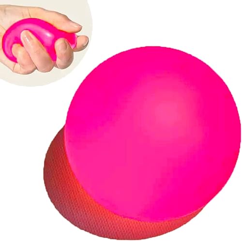 Miniatura 8 de Bola de azúcar de 2.4 pulgadas, bolas de alivio de estrés de elevación lenta, relleno de jarabe de malta transparente, relajante, sensorial, juguete