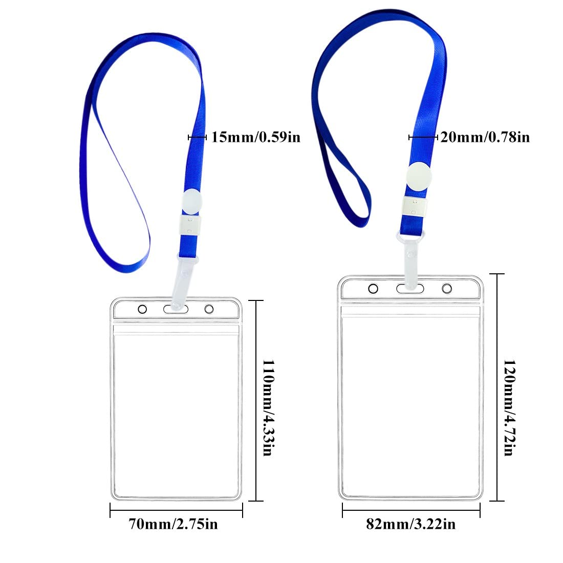 Porta Kiwi Sigaretta Elettronica Holder Badge Identificativo Porta Badge Da  Collo Retrattile