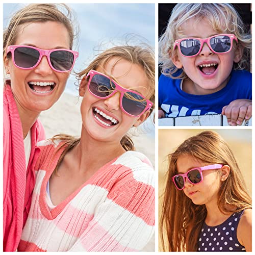 Image of TUPARKA 12 Pack Kids Sunglasses in Bulk Kids School Party Goody Bag Fillers for Birthday Party Beach Pool Party