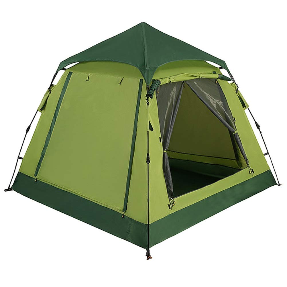Tente de camping automatique ventilation quatre mailles double porte
