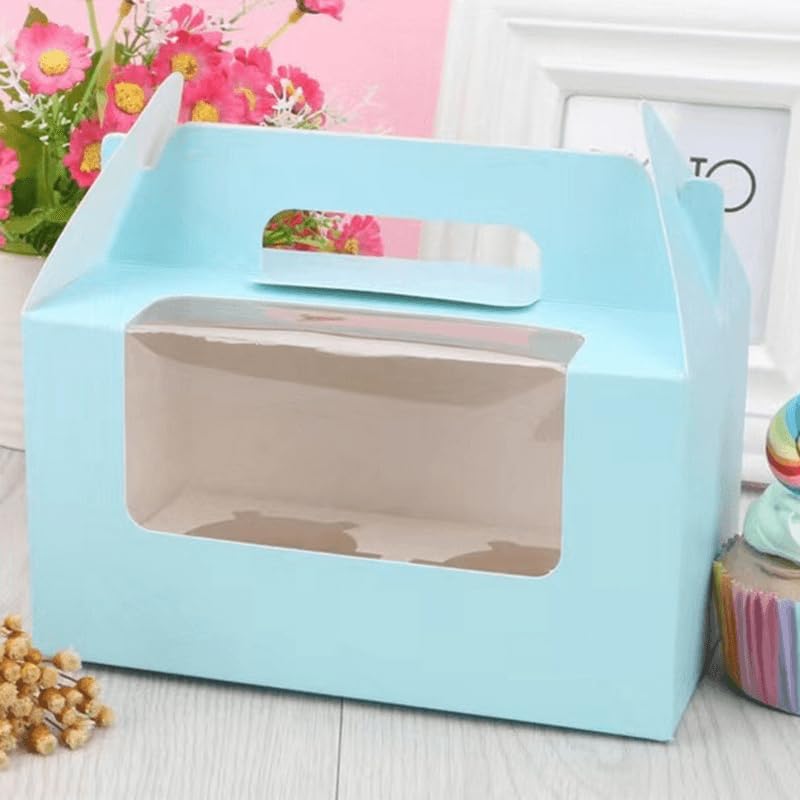 Amazon｜XIZHI カップケーキコンテナ 25個 - ホルダー2個 個々のカップ