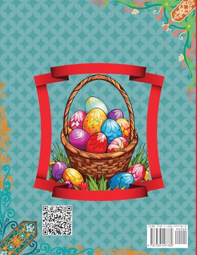 Easter Coloring Book For Adults: Beautiful and Unique Designs with Easter Baskets, Eggs Creativity a