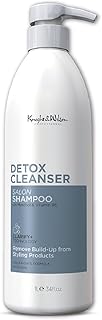 Knight & Wilson Salon Professional Detox Cleanser Salon Shampoo 1000ml. Lightweight Clarifying Shampoo that removes all product build up. Purifies with Vitamin B5.