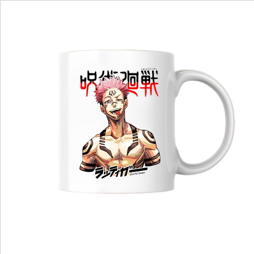 Jujutsu Kaisen | Suguru Geto | Anime Printed Coffee Mug, White Ceramic Milk Mug Anime Printed, Gifting and Presenting | 300 ml