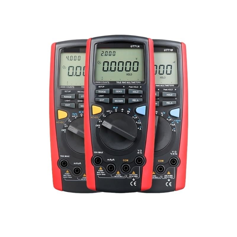 UT71A UT71B UT71C UT71D UT71E Middle Size Lntelligent Digital Multimeter AC/DC True RMS Backlight MAX/MIN/REL Modes(UT71B)