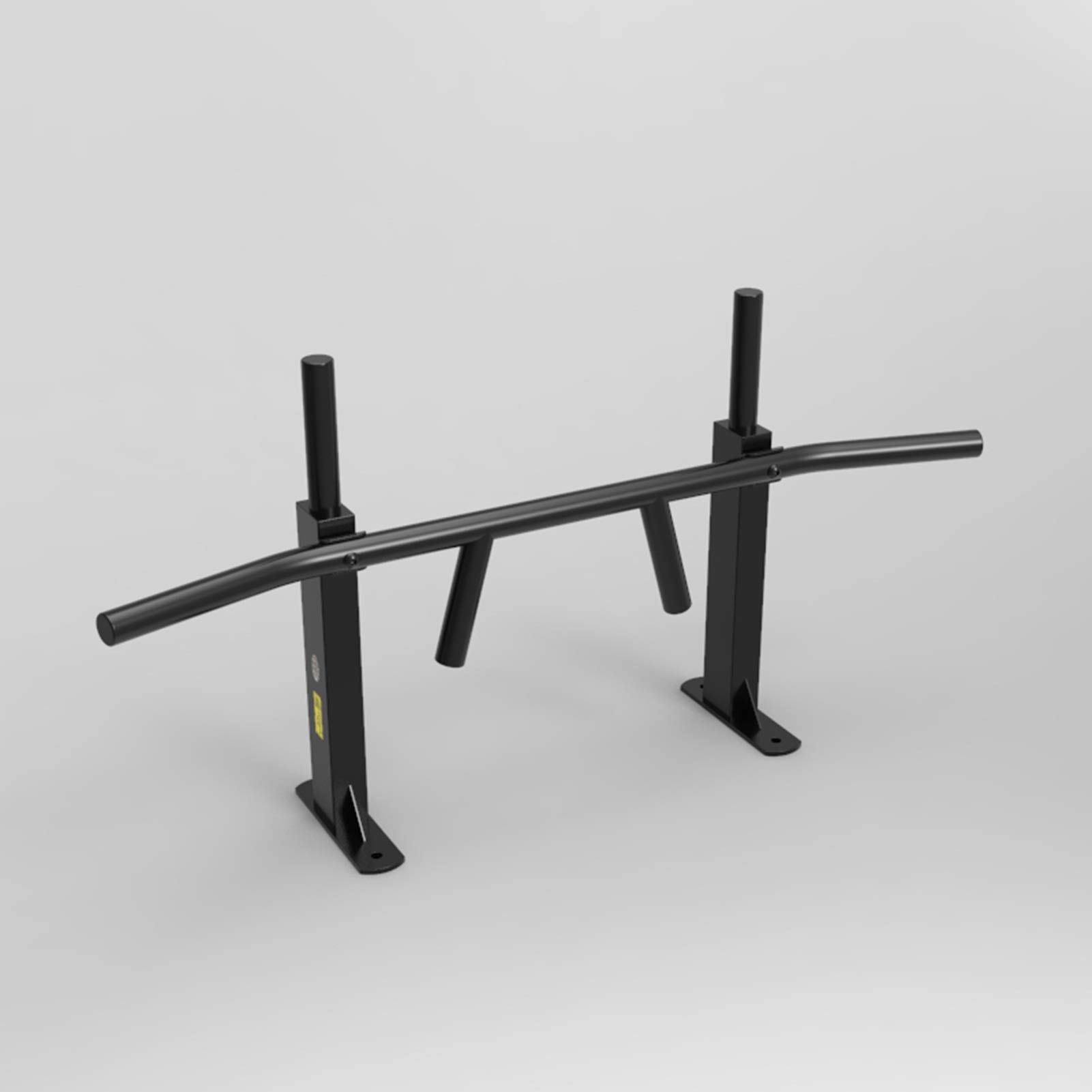 Gym Barra per Addominali a Parete, Barra per Trazioni in Acciaio a Parete, Barre Esterne per Giardini, 300 kg / 661 Libbre Barra Trazioni
