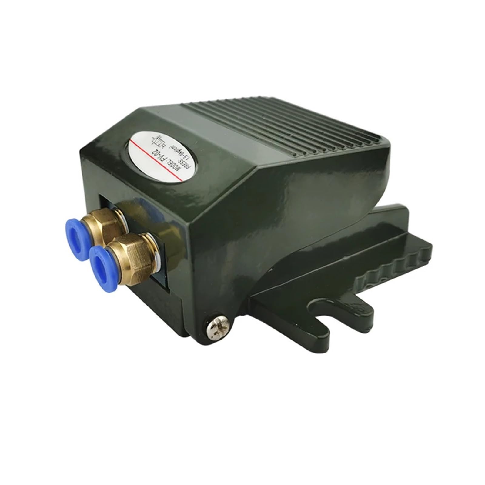 Clapet de pied FV-02 en alliage d'aluminium, filetage impérial 1/4 pouce, 2 voies, 2 positions(With 8mm Fittings)