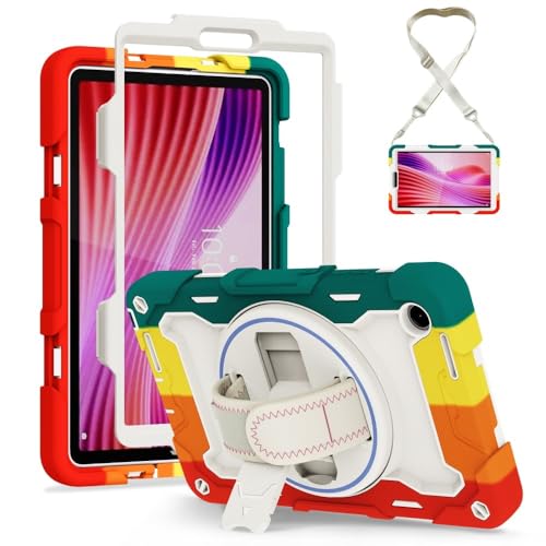 Coque Lenovo Tab K9 TB305F Etui Intégral Rouge Rigide et Silicone