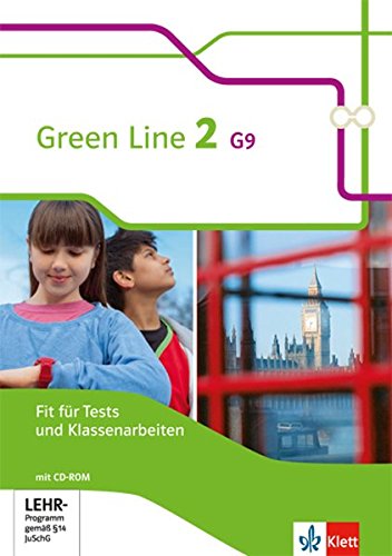 Green Line 2 G9: Fit für Tests und Klassenarbeiten mit Lösungsheft und CD-ROM Klasse 6 (Green Line Green Line 2 G9: Fit für Tests und Klassenarbeiten mit Lösungsheft und CD-ROM Klasse 6 (Green Line