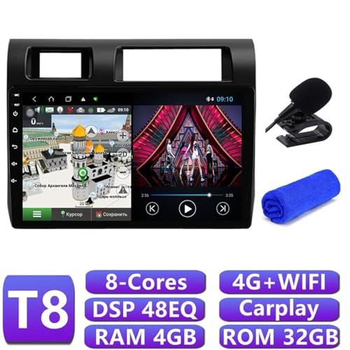Pexorin 4G 8-Core GPS & Multimedia Autoradio för Toyota Land Cruiser