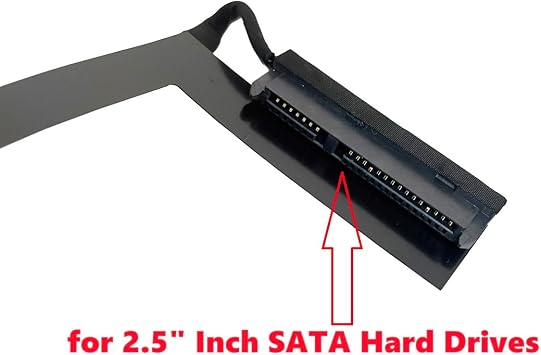 Replacement 2.5 Inch SATA HDD SSD Hard Drive Cable Connector Caddy Frame Bracket Tray fit for Lenovo ThinkPad P52 EP520 Series DC02C00CR10