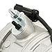 MARSFLUX 68184 AC Compressor Fit for Liberty 2006-2008, Nitro 2007-2008, New Air Conditioning Compressor Automotive