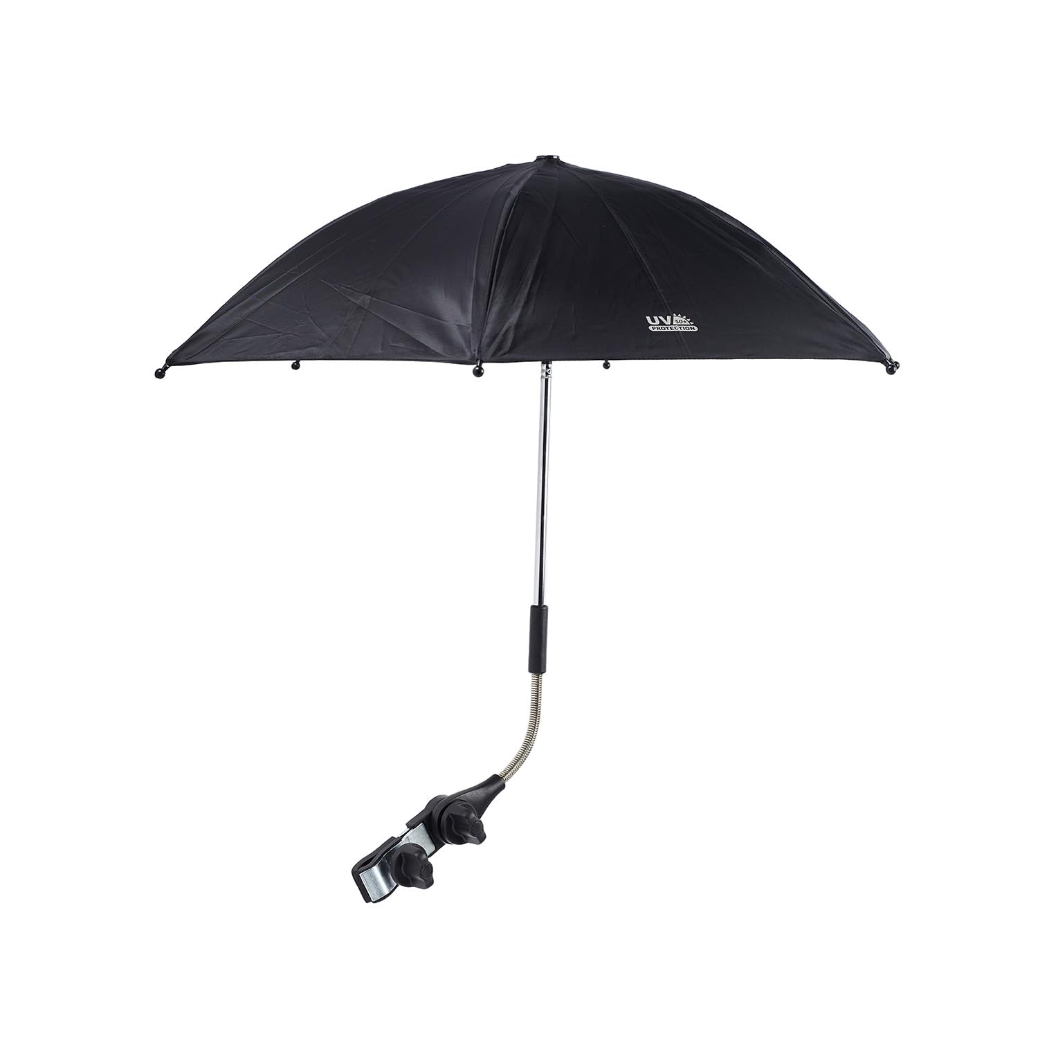 Universal Pushchair Parasol, Baby Pram Umbrella Stroller & Buggy - Black
