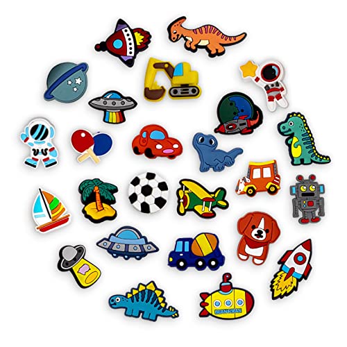 INMAKER Schuhanstecker, 25/100 Stück Schuhschmuck Schuh Charms...