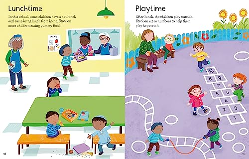 First Sticker Book Starting Kindergarten: A First Day of School Book For Kids Entering Kindergarten - Image 4