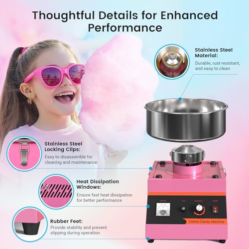 Commercial Candy Floss Machine Cart