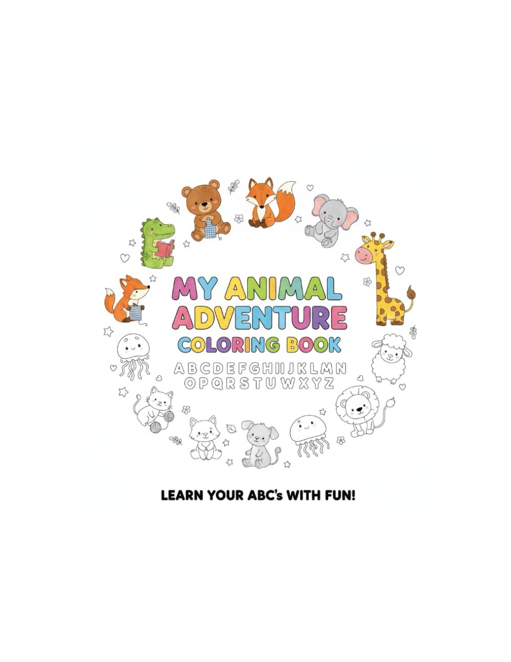 My Animal Adventure Coloring Book