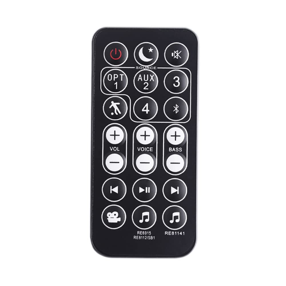 Telecomando Sostituisci for Polk DVD Sistema Sound Bar Home Theater RE81121 RE81121/SB1 RE6915 RE8112-1 RE69151 RE6915-1