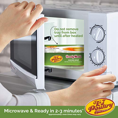 Kosher Matza Ball Chicken Soup & Vegetables, Not For Passover, Mre Meat Meals Ready To Eat (2 Pack) Prepared Entree Fully Cooked, Shelf Stable Microwave Dinner – Travel, Camping, Emergency Survival #TOP2