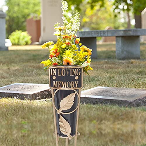 Grave Vases with Spike Grave Ornaments - Image 2