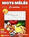 Mots mêlés: La cuisine 40 grilles avec solutions | 640 mots | Gros caractères | Grand Format 22 x 28 cm | Solutions en fin de cahier | Pour amateurs de cuisine & jeux