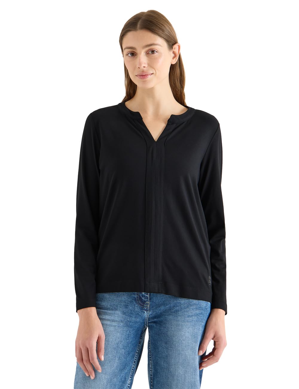 Damen Shirt im Tunika-Look