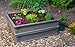 Lifetime 60069 Raised Garden Bed Kit, 4 x 4', Brown