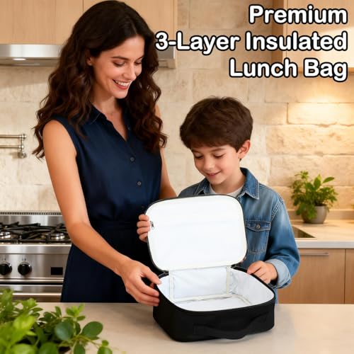 FlowFly Insulated Kids Lunch Bag