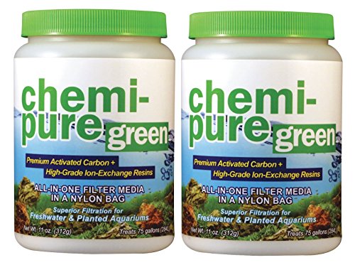 (2 Pack) Boyd Chemi-Pure Green 11 oz Aquarium Treatment (2 Pack) Boyd Chemi-Pure Green 11 oz Aquarium Treatment