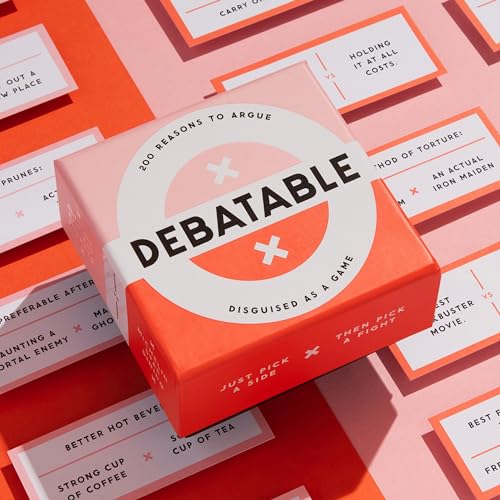 Brass Monkey Debatable Game Set 200 Cartas Juego Social miniatura 2