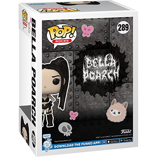 POP Rocks: Bella Poarch Funko Pop! Figurine en vinyle (avec étui de protection compatible Pop Box), multicolore, 9,5 cm - Les Beatles, Paul McCartney, John Lennon, RIngo Starr, George Harrison POP Rocks: Bella Poarch Funko Pop! Figurine en vinyle (avec étui de protection compatible Pop Box), multicolore, 9,5 cm – Image 4