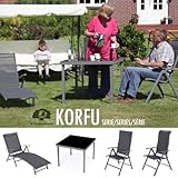 ultranature gartentisch quadratisch werbebild