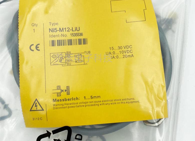 Inductive Proximity Switch Sensor Ni5-M12-LiU Proximity Switch Sensor