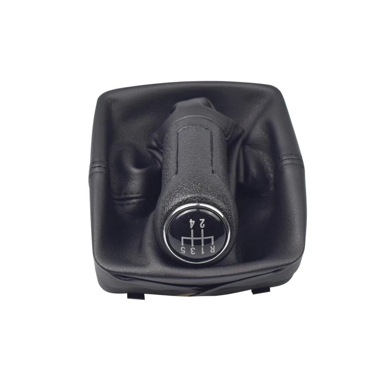 ZYINCEN Speed Gear Shift Knob for VW for Polo 9N 9N2 2002-2009 Manual 5 Speed Gear Shift Knob Replace(Black)