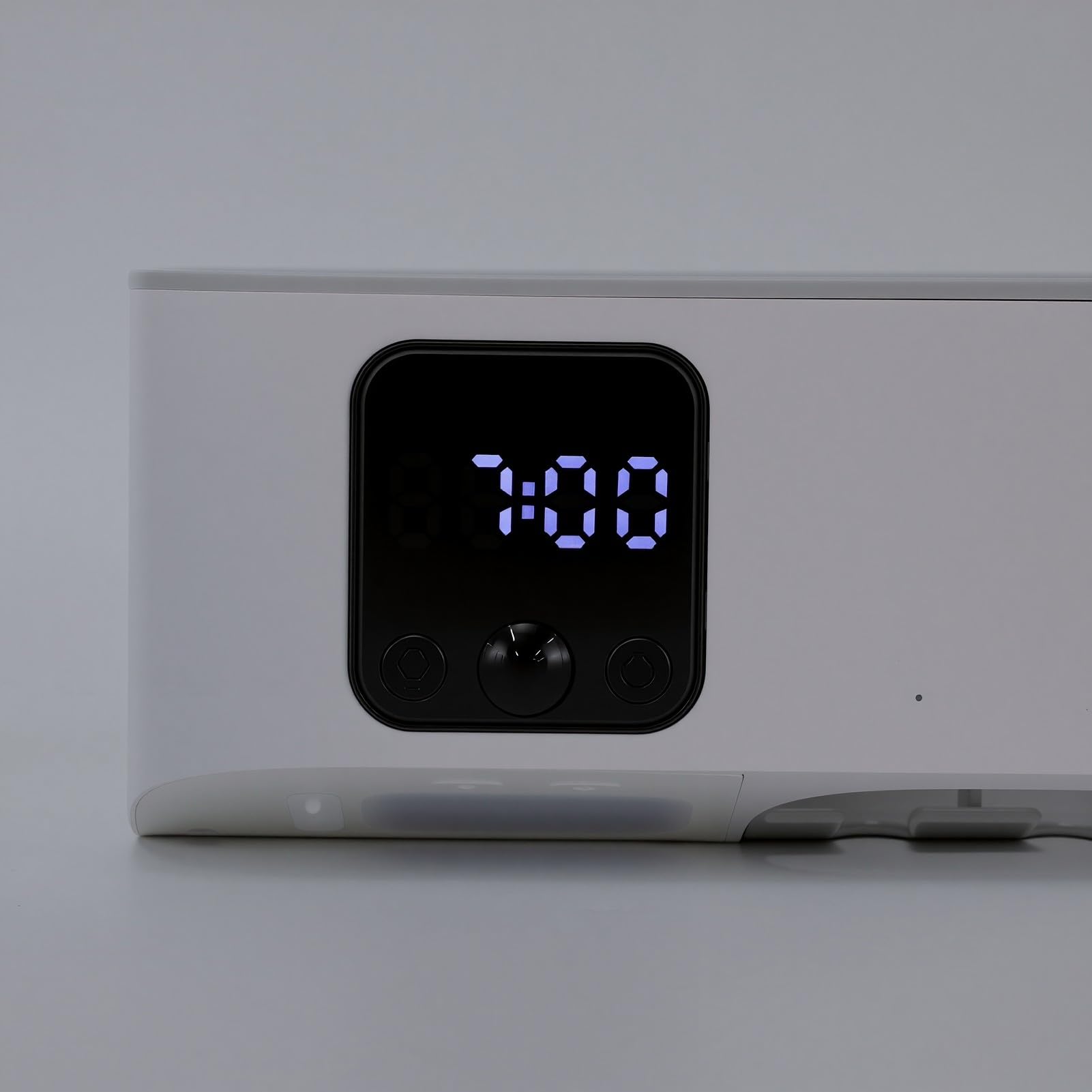 Sxhlseller Soporte para Cepillo de Dientes Eléctrico, Pantalla LED Montada en la Pared, Soporte para Limpiador de Cepillos de Dientes Recargable, Cuenta con un Ciclo de Limpieza Automático