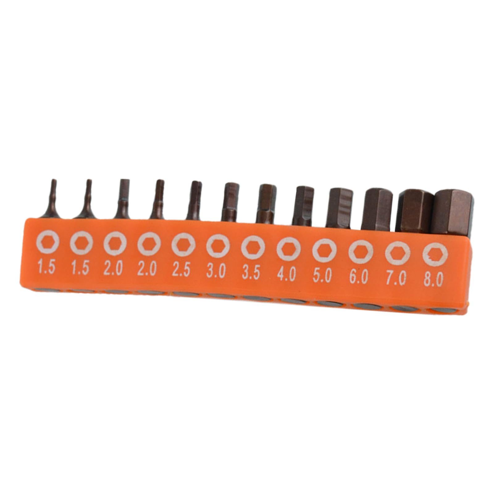 Buxuaaaa 12Pc Metric 25Mm Red 12 / 24Pcs Electric Screwdriver Bit Combination Set Hexagonal Screwdriver Accessories Attachment Bit Tool Automotive Maintenance Tool