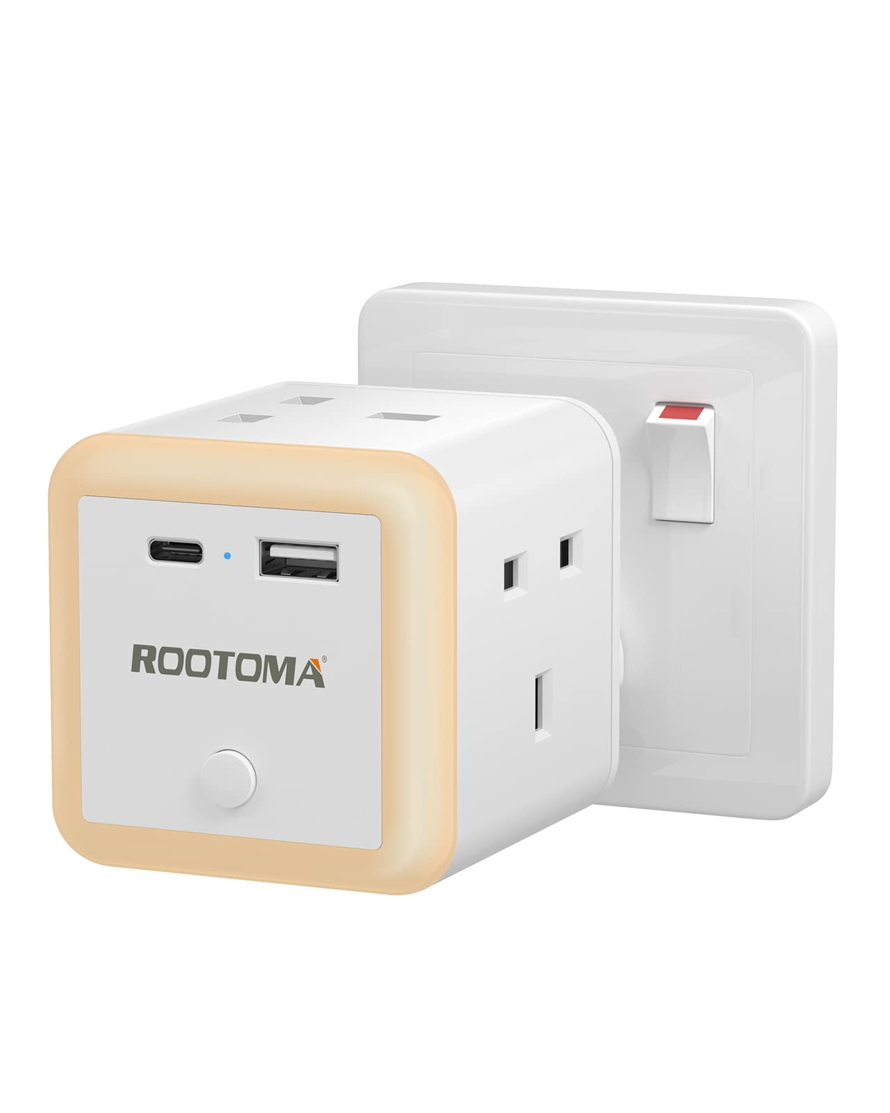 Buy 3 Way Plug Adapter UK, USB C Socket Extensions, Plug Extension