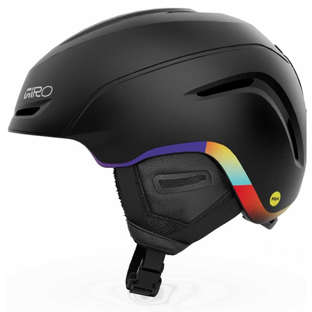 Giro Avera MIPS kask narciarski i snowboardowy S, konstrukcja In-Mold, ochrona MIPS, wentylacja termostatu, system In Form Fit, matowy czarny/czarny