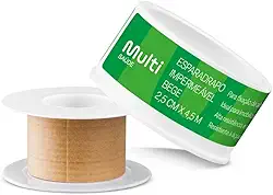 Esparadrapo Bege - Hipoalergênico - 2,5cm x 4,5m - Multi Saúde - HC673